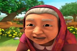 Upin Ipin Ketemu Nenek Kebayan